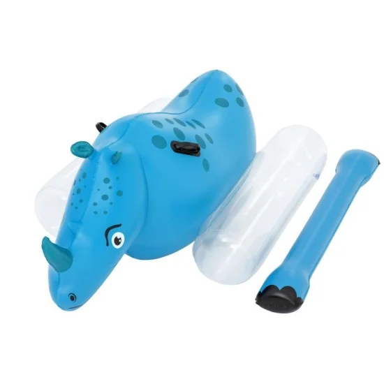 Bestway 1.53m x 77cm rhino rumble pool game (1 pool game, 2 repair patches) age 3